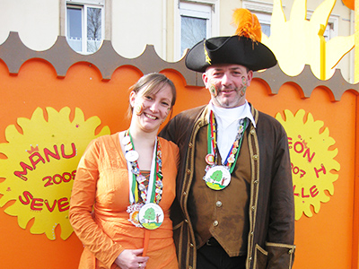 Jean-Marie 1er et Elodie 1ère